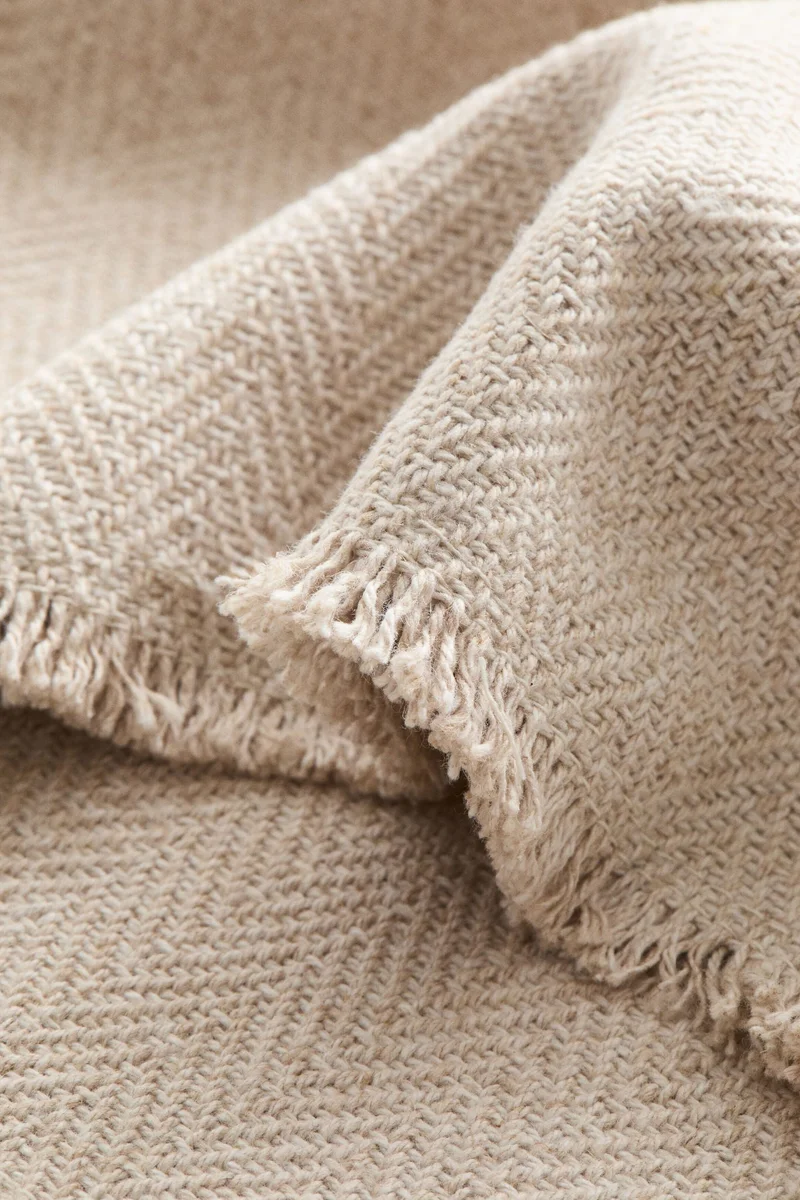 اتش اند ام طقم مفارش أطباق من مزيج الجوت - قطعتين